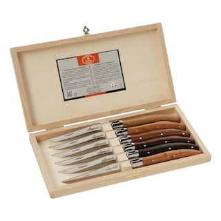 Foto 1 | Juego De Cuchillos Para Carne Jean Dubost Laguiole 6 Piezas Acero Inoxidable - Venta Internacional.