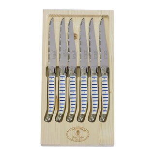 Foto 1 | Juego De Cuchillos Para Carne Jean Dubost Mariniere De Acero Inoxidable - Venta Internacional.