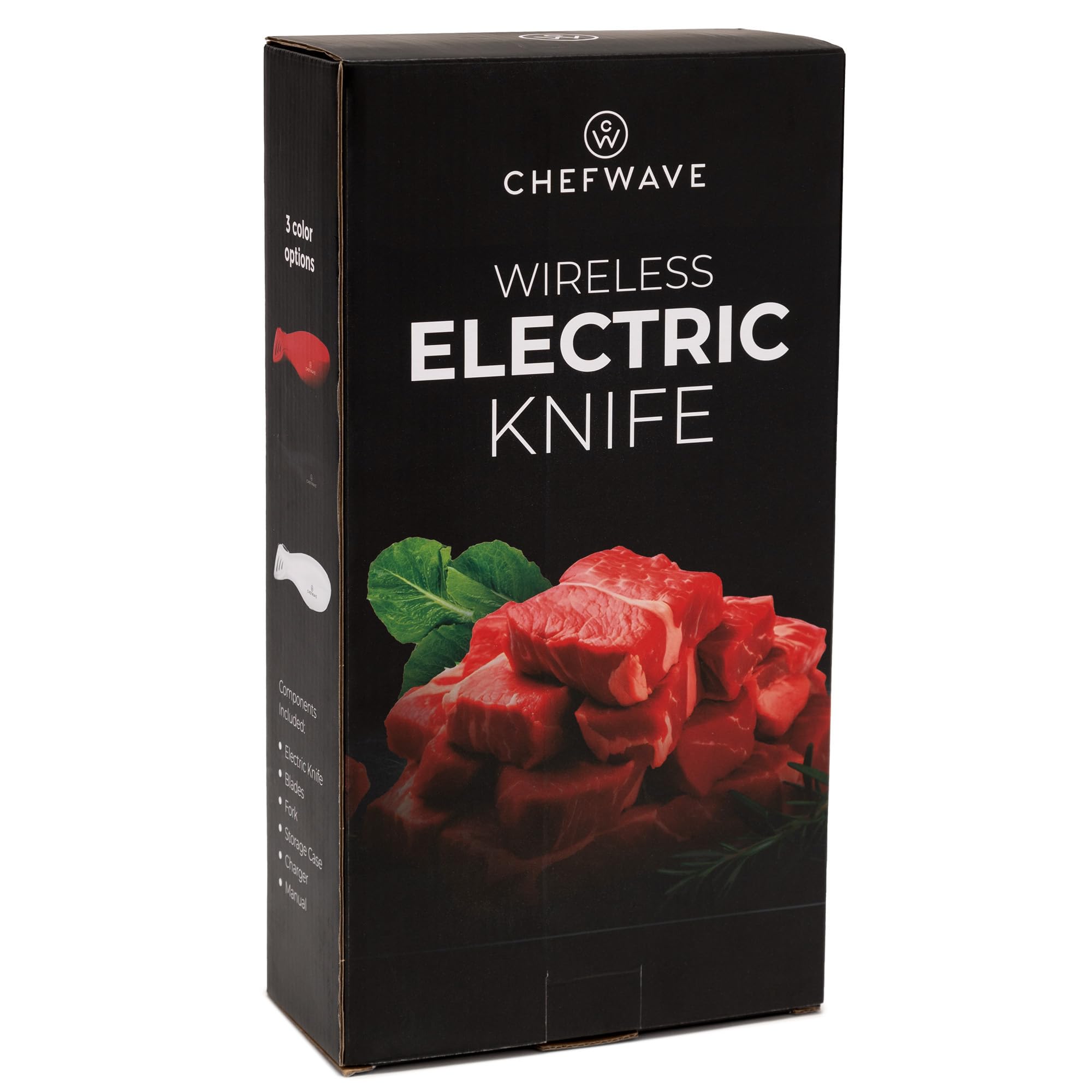 Foto 4 pulgar | Cuchillo Eléctrico Chefwave Inalámbrico Recargable Con 2 Cuchillas - Venta Internacional.