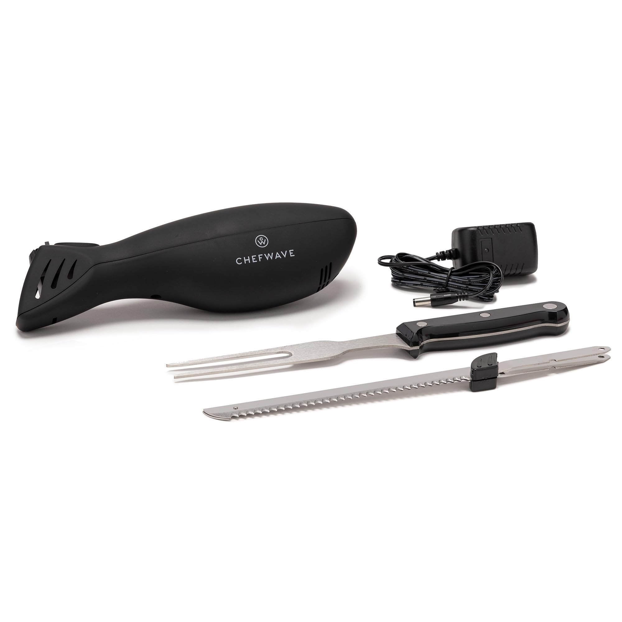 Foto 2 | Cuchillo Eléctrico Chefwave Recargable con 2 Hojas Dentadas - Venta Internacional