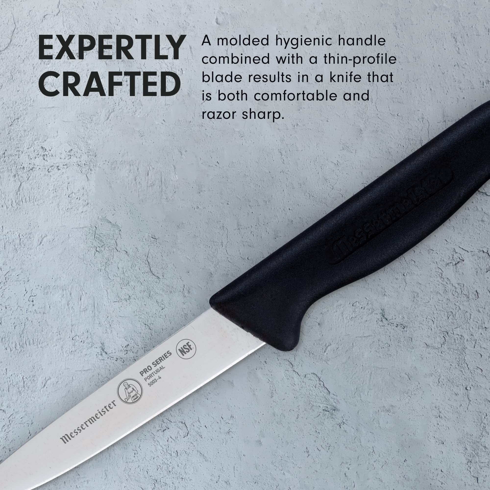 Foto 5 | Cuchillo De Pelar Messermeister Pro Series De 4 Pulgadas Con Punta De Lanza - Venta Internacional.