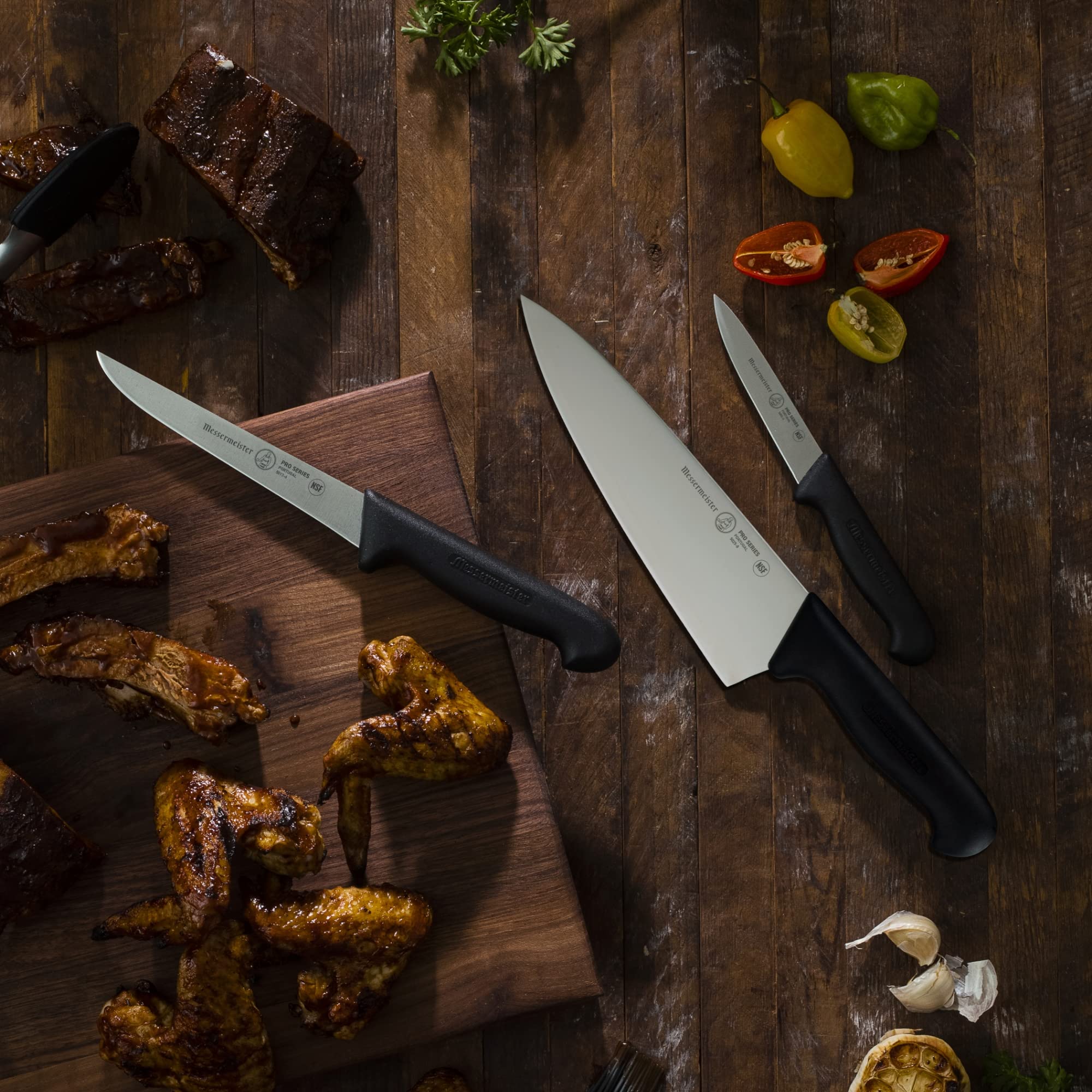Foto 6 | Cuchillo De Pelar Messermeister Pro Series De 4 Pulgadas Con Punta De Lanza - Venta Internacional.