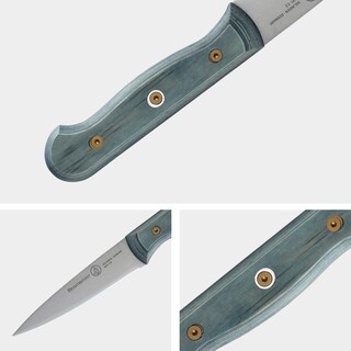 Foto 4 | Cuchillo De Pelar Messermeister Personalizado Azul Índigo 8 9 Cm - Venta Internacional.