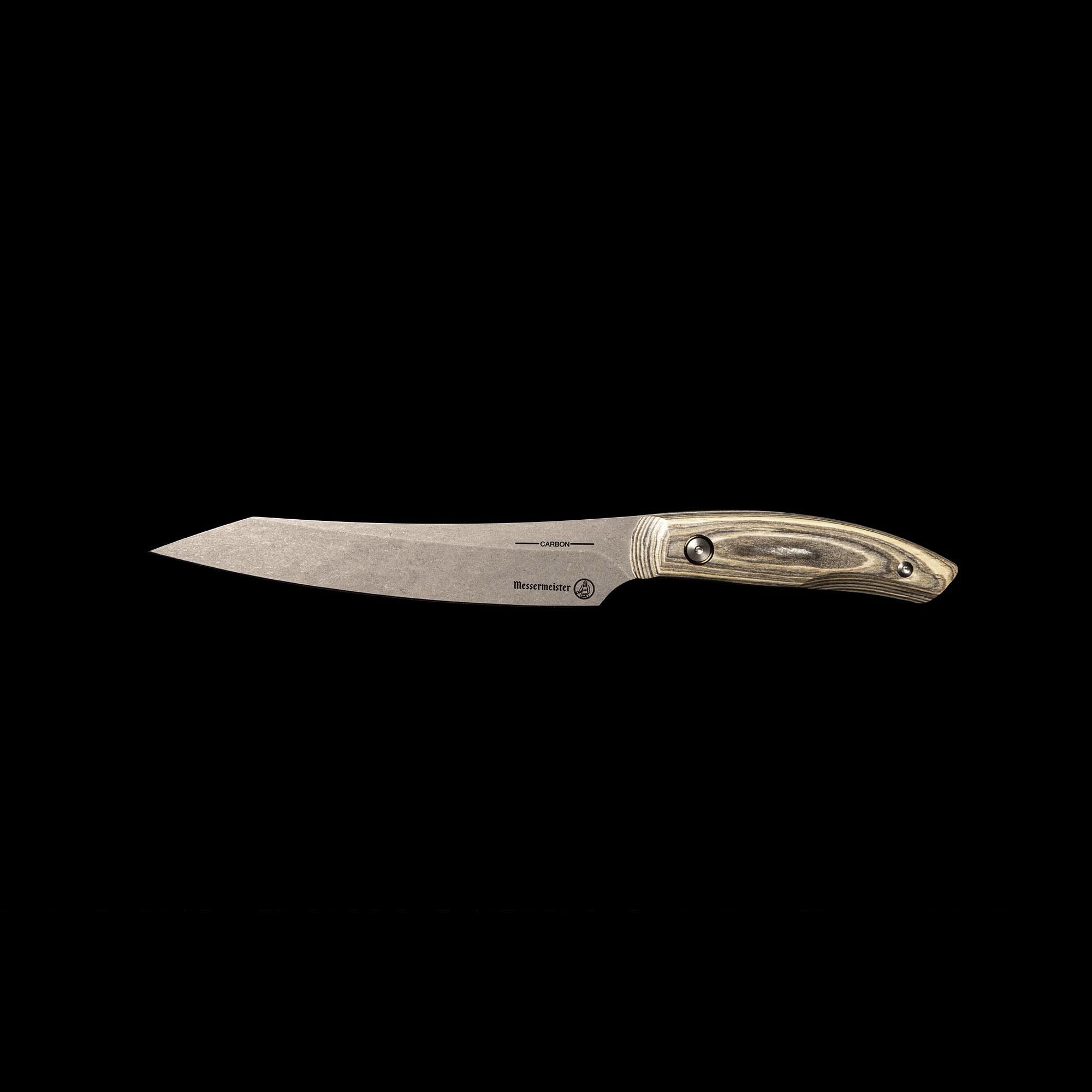 Foto 8 pulgar | Cuchillo Multiusos Messermeister Carbon 15 Cm Bohler K110 Steel - Venta Internacional.