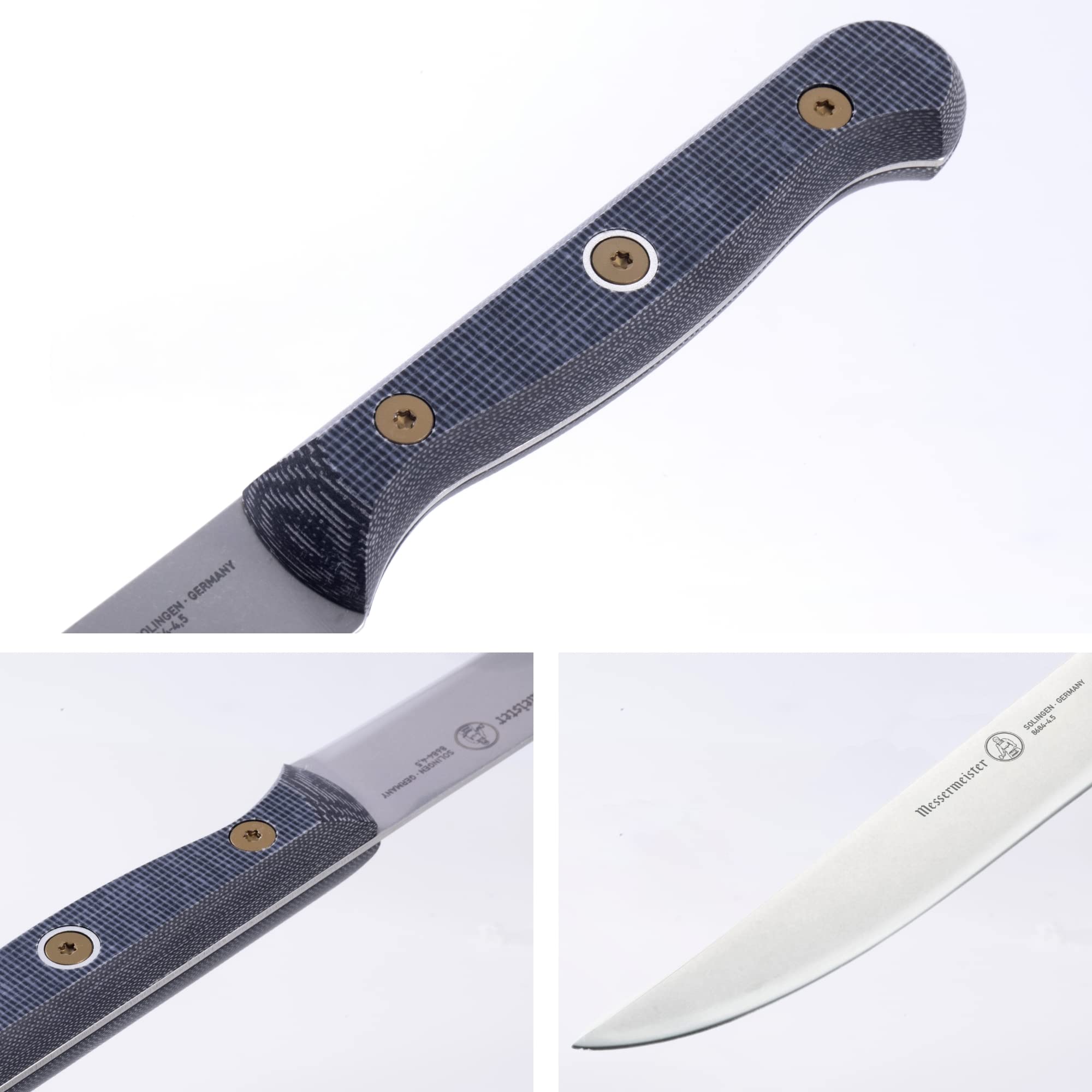 Foto 5 pulgar | Juego De Cuchillos Para Carne Messermeister Custom 4 Piezas X50 Steel - Venta Internacional.