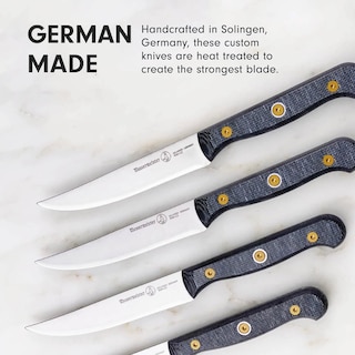 Foto 5 | Juego De Cuchillos Para Carne Messermeister Custom 4 Piezas X50 Steel - Venta Internacional.