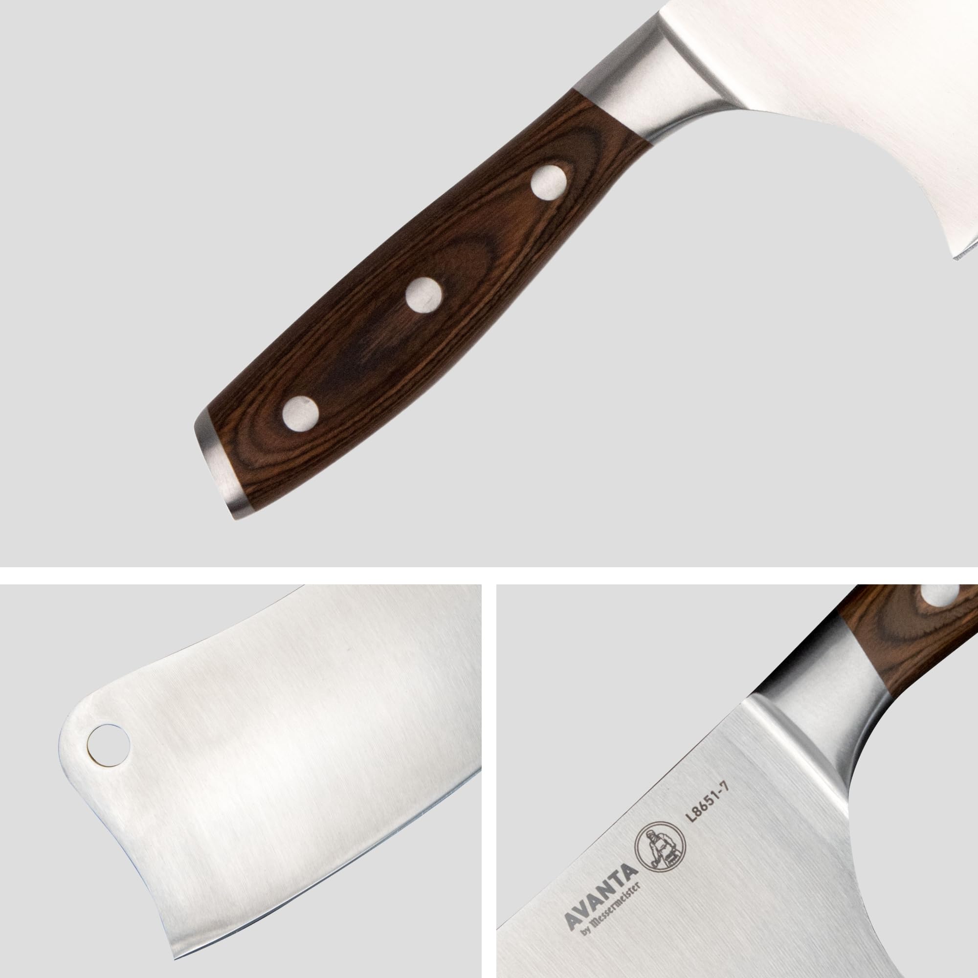 Foto 5 pulgar | Cuchilla De Carne Messermeister Avanta Forjada De Acero Alemán De 18 Cm - Venta Internacional.