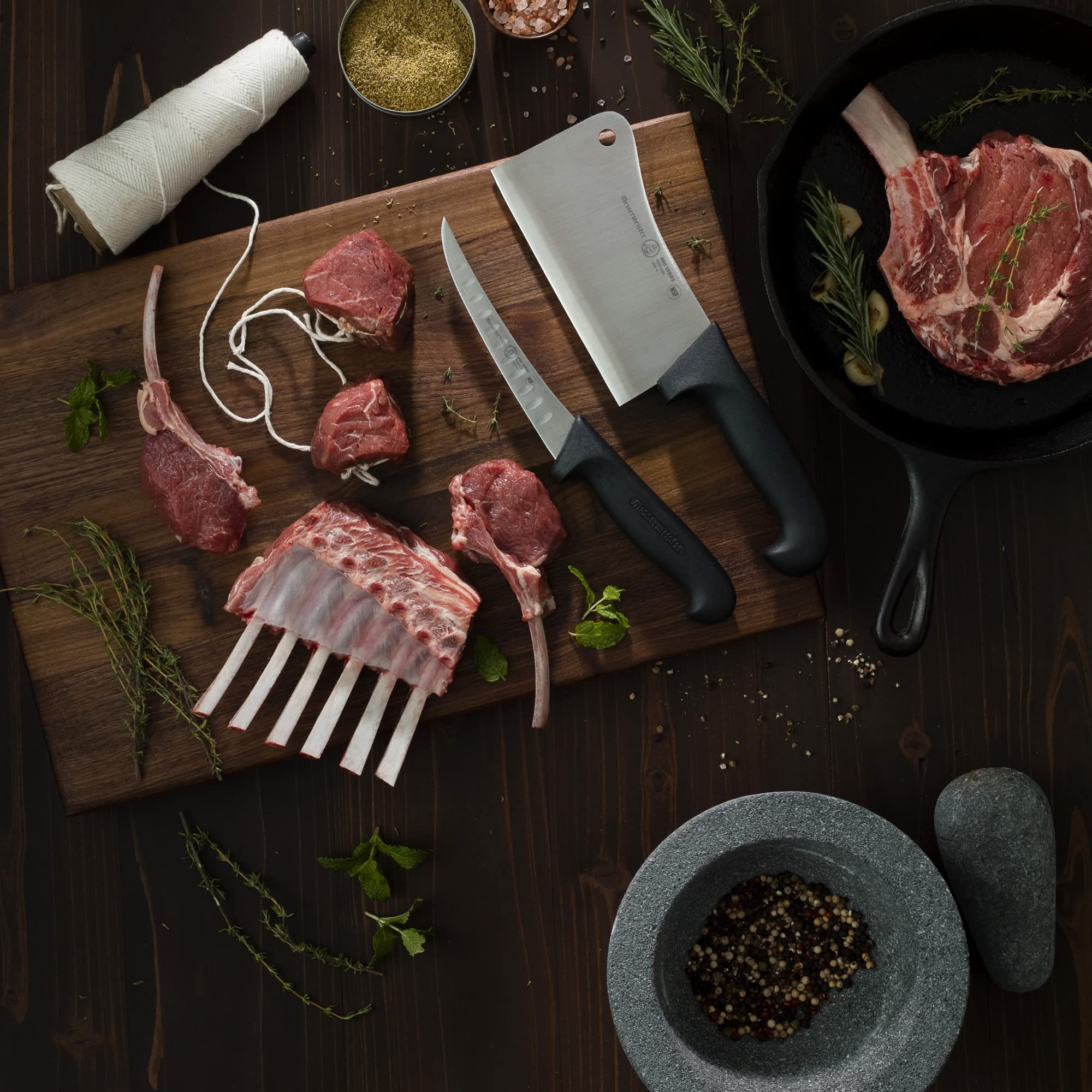 Foto 7 pulgar | Cuchillo Para Deshuesar Messermeister Four Seasons 15 Cm Con Kullenschliff - Venta Internacional.