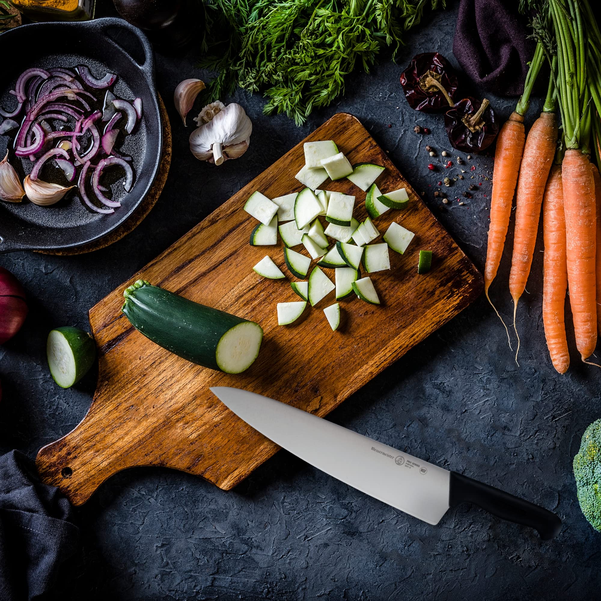 Foto 6 | Cuchillo De Chef Messermeister Pro Series De 30 Cm De Hoja Ancha - Venta Internacional.