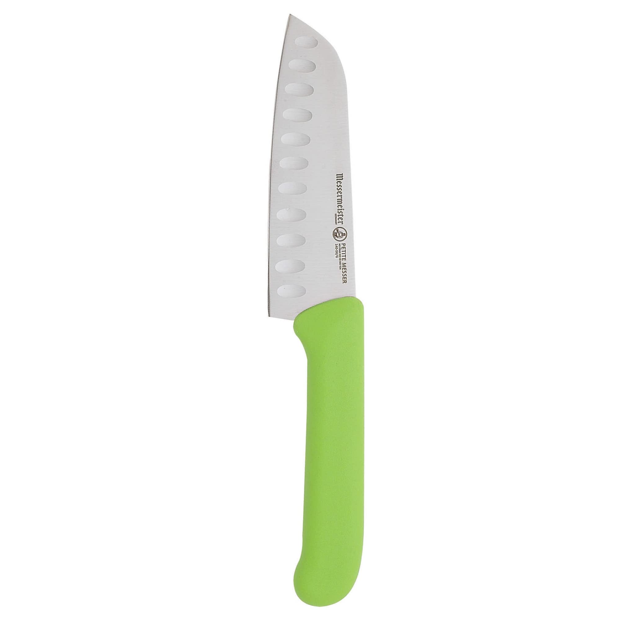 Foto 2 pulgar | Cuchillo Santoku Messermeister Petite Messer De 5 Pulgadas Con Mango Verde - Venta Internacional.
