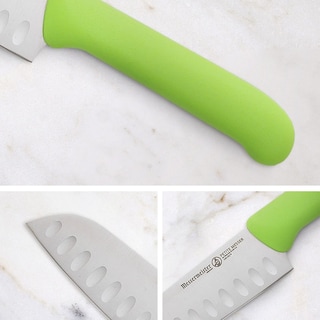 Foto 4 | Cuchillo Santoku Messermeister Petite Messer De 5 Pulgadas Con Mango Verde - Venta Internacional.