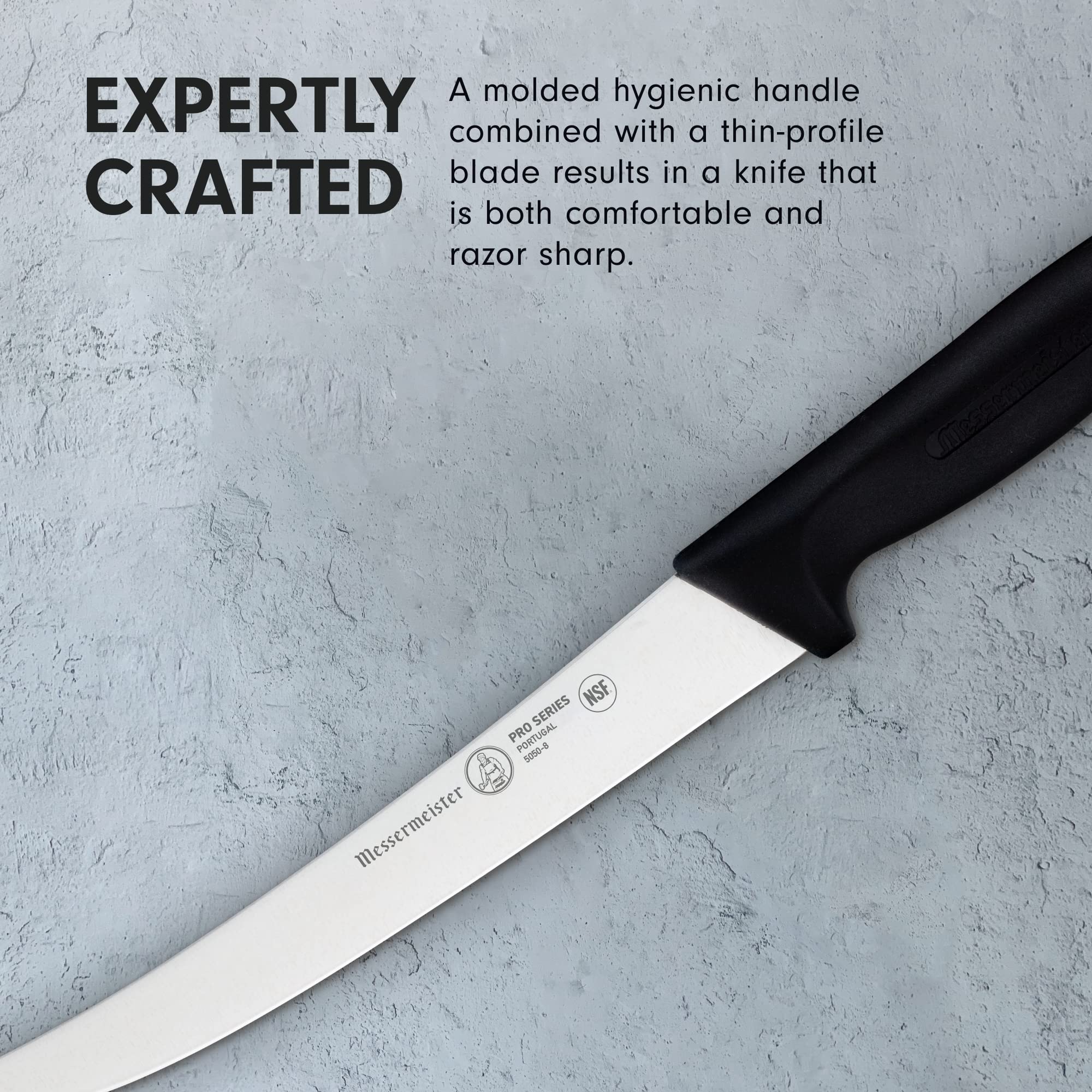 Foto 6 pulgar | Cuchillo Para Romper Messermeister Pro Series 8 Pulgadas  Acero Alemán - Venta Internacional.