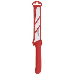 Foto 1 | Cuchillo Para Tomates Messermeister Rojo De 11 5 Cm Con Funda De Acero Alemán - Venta Internacional.