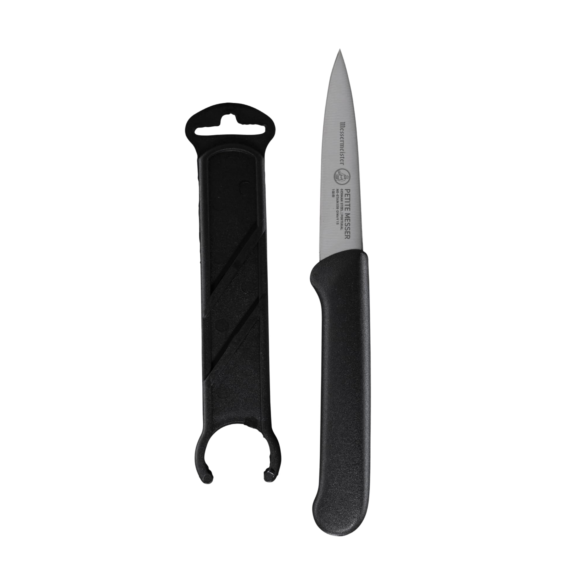 Foto 2 pulgar | Cuchillo De Pelar Messermeister Petite Messer De 3 Pulgadas Con Funda - Venta Internacional.