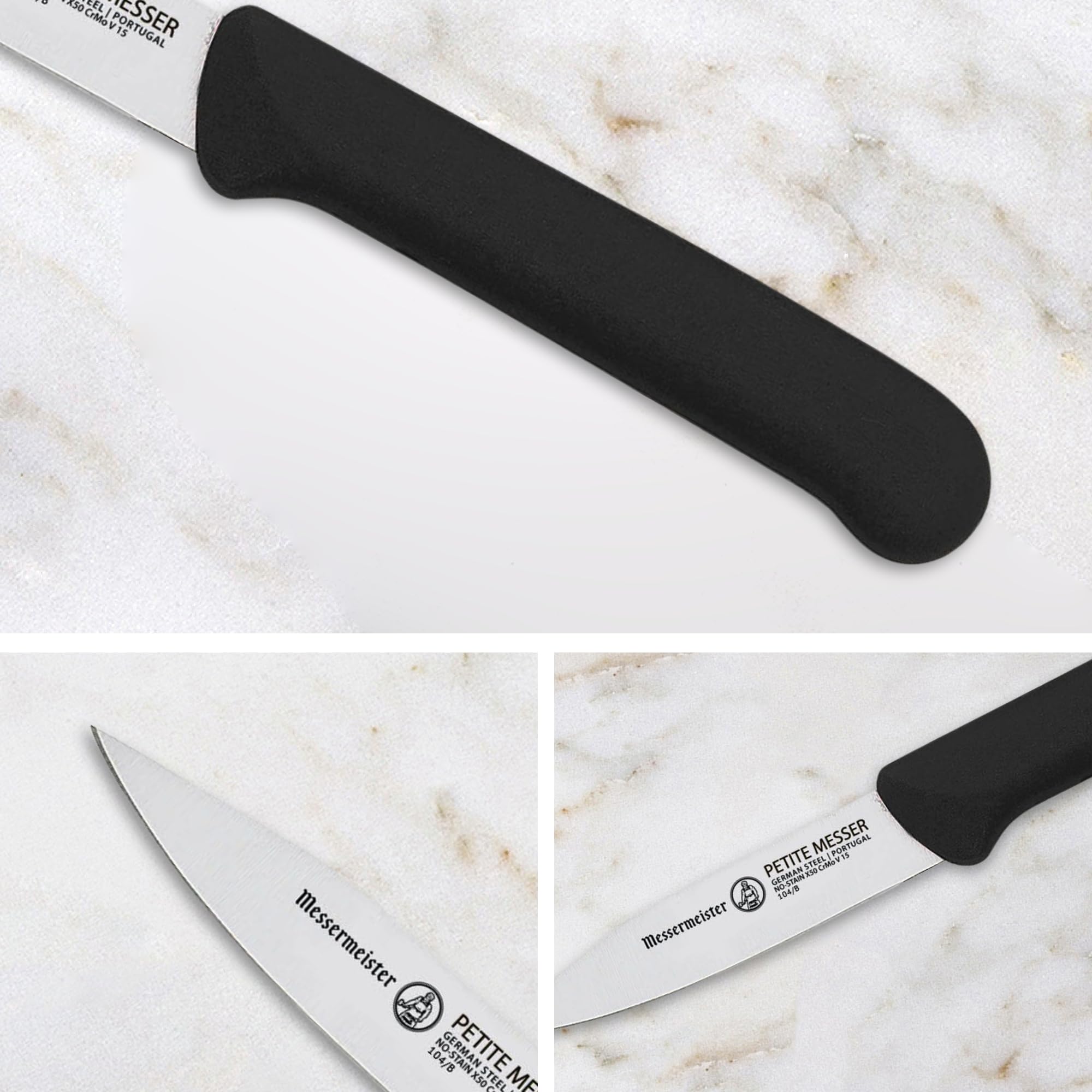 Foto 5 pulgar | Cuchillo De Pelar Messermeister Petite Messer De 3 Pulgadas Con Funda - Venta Internacional.