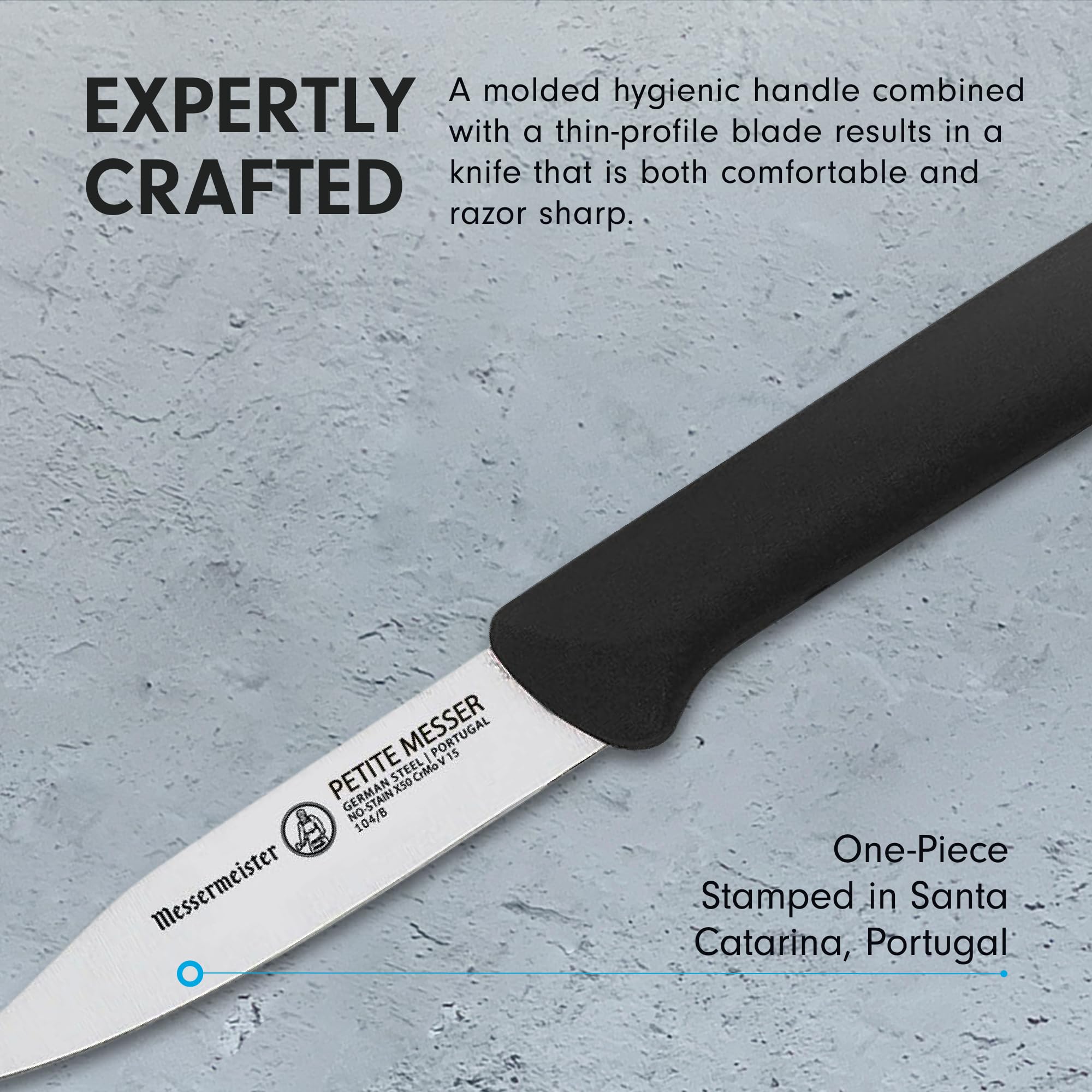 Foto 6 pulgar | Cuchillo De Pelar Messermeister Petite Messer De 3 Pulgadas Con Funda - Venta Internacional.