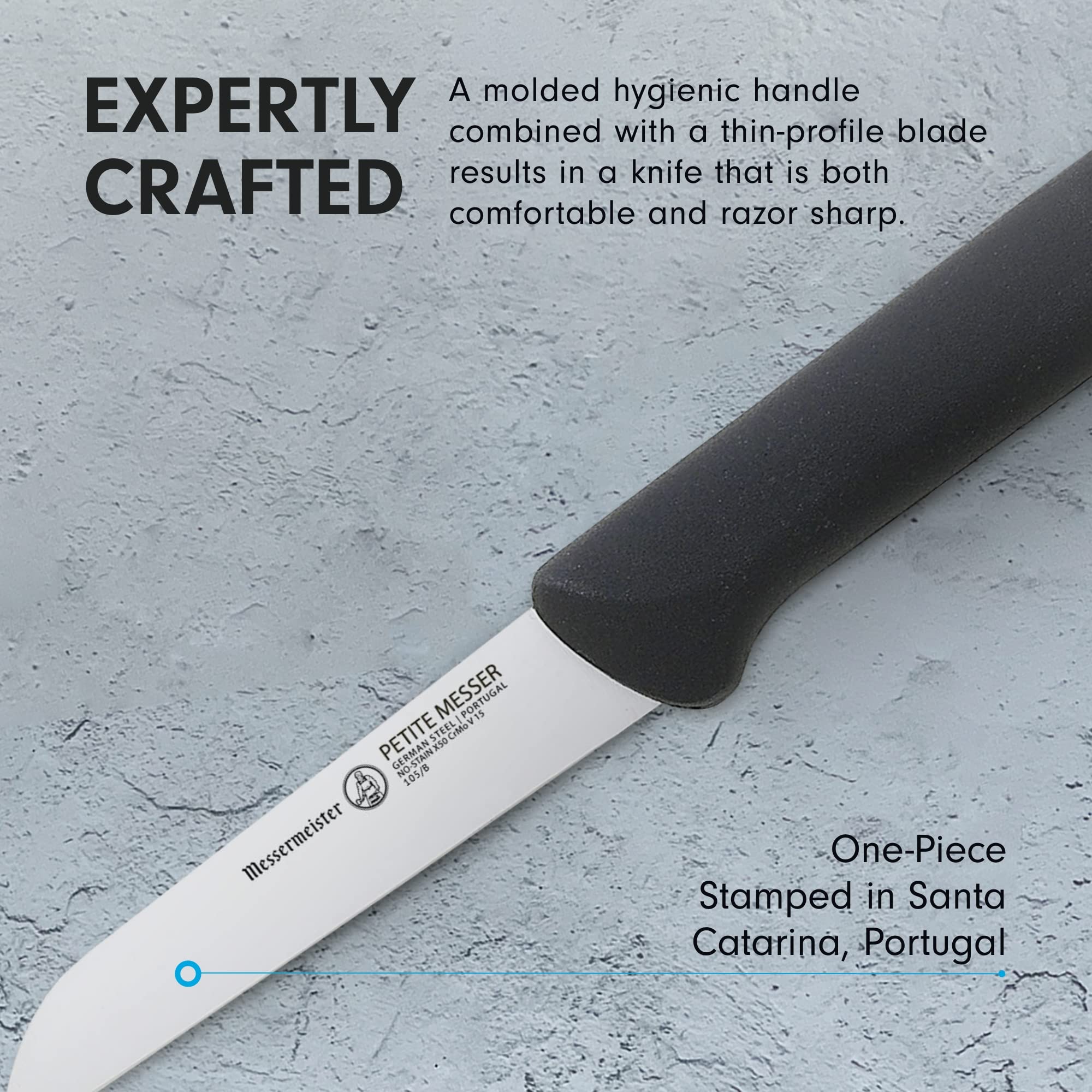 Foto 5 | Cuchillo De Pelar Messermeister Petite Messer De 3 Pulgadas Con Funda - Venta Internacional.