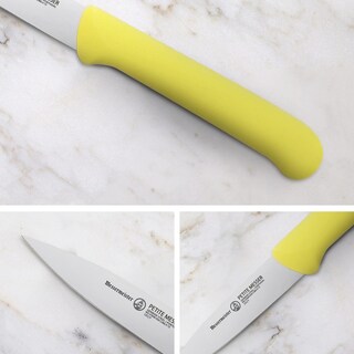 Foto 4 | Cuchillo Para Pelar Messermeister Petite Messer De 3 Pulgadas Amarillo Con Funda - Venta Internacional.