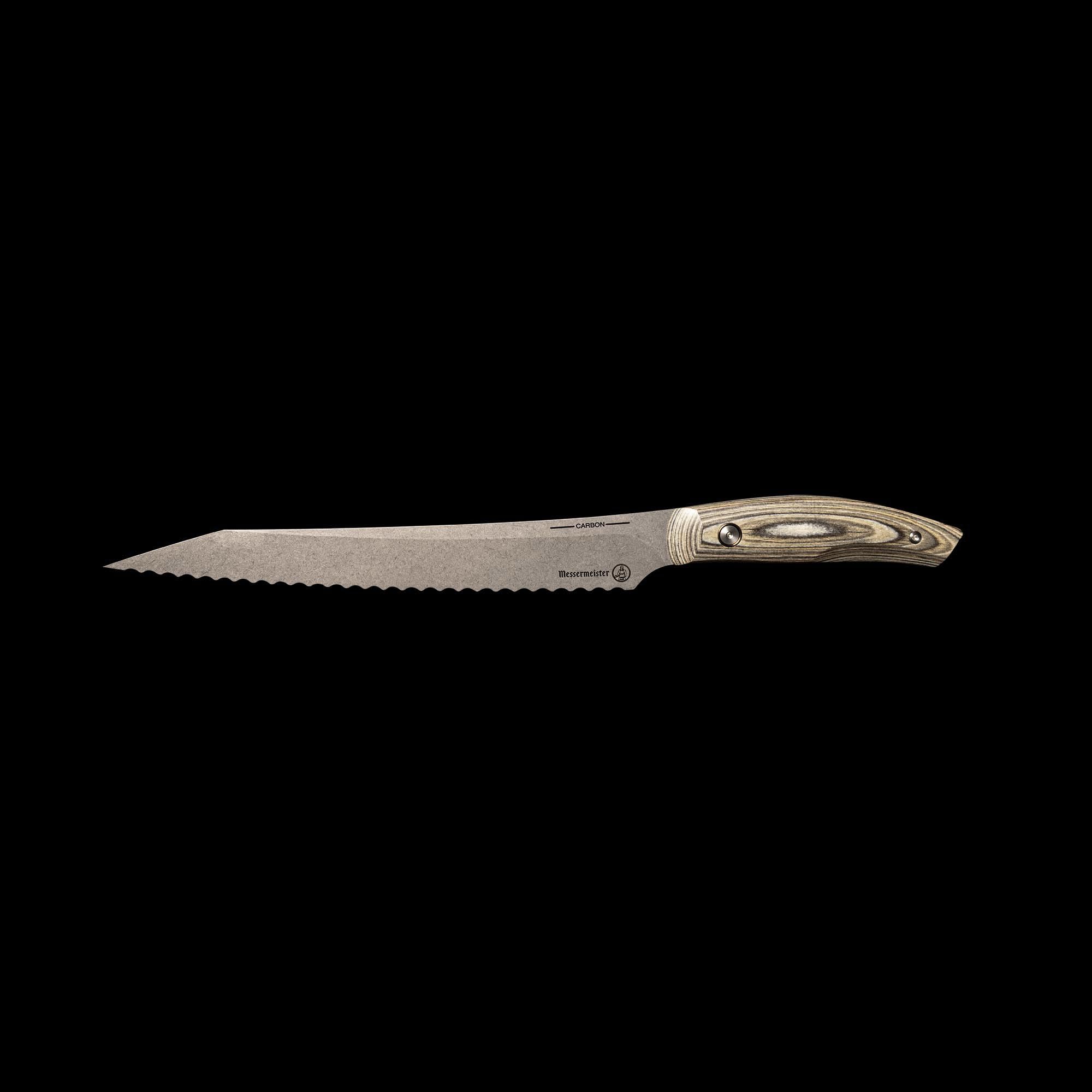Foto 6 pulgar | Cuchillo Para Pan Messermeister Carbon 23 Cm Bohler K110 Steel - Venta Internacional.