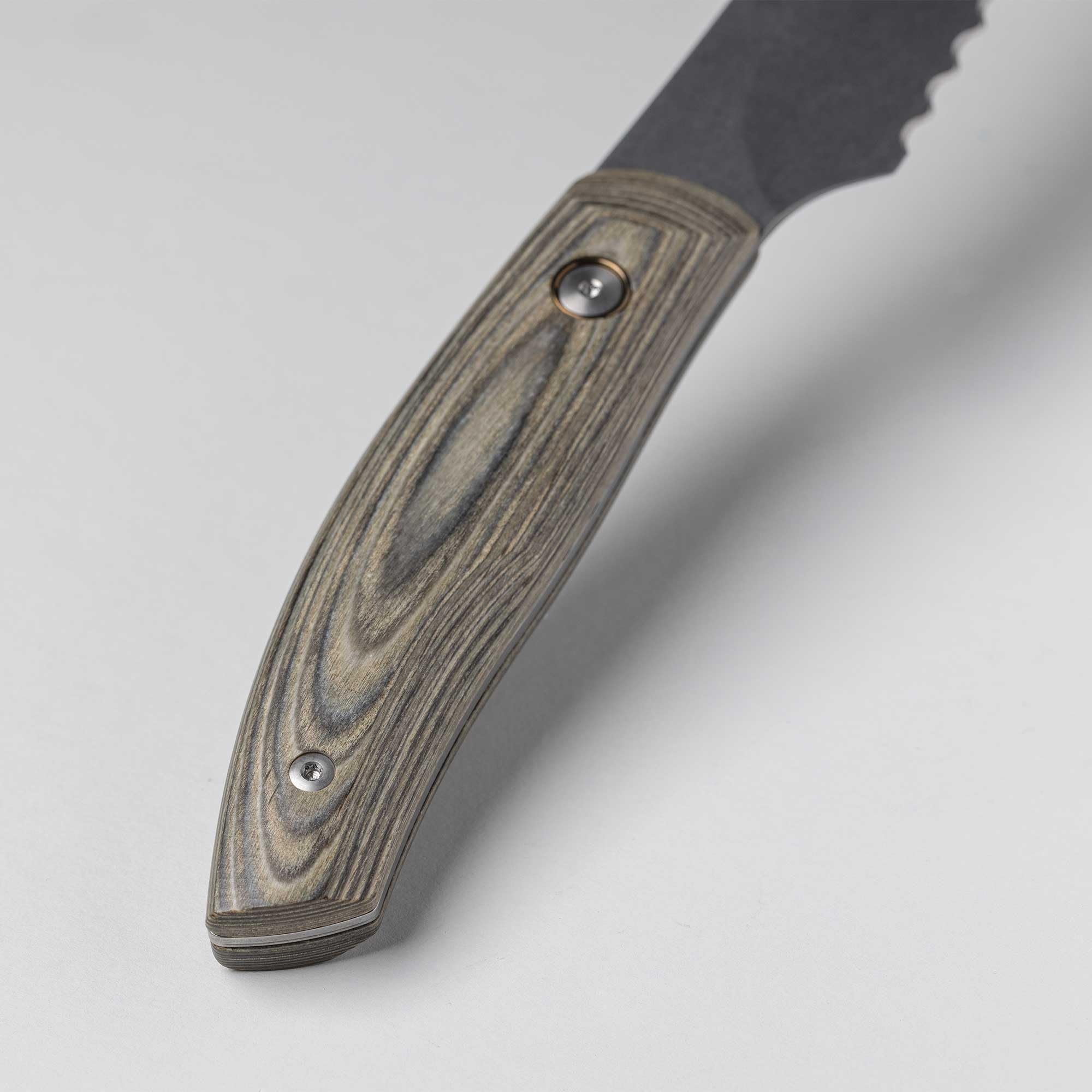 Foto 6 | Cuchillo Para Pan Messermeister Carbon 23 Cm Bohler K110 Steel - Venta Internacional.