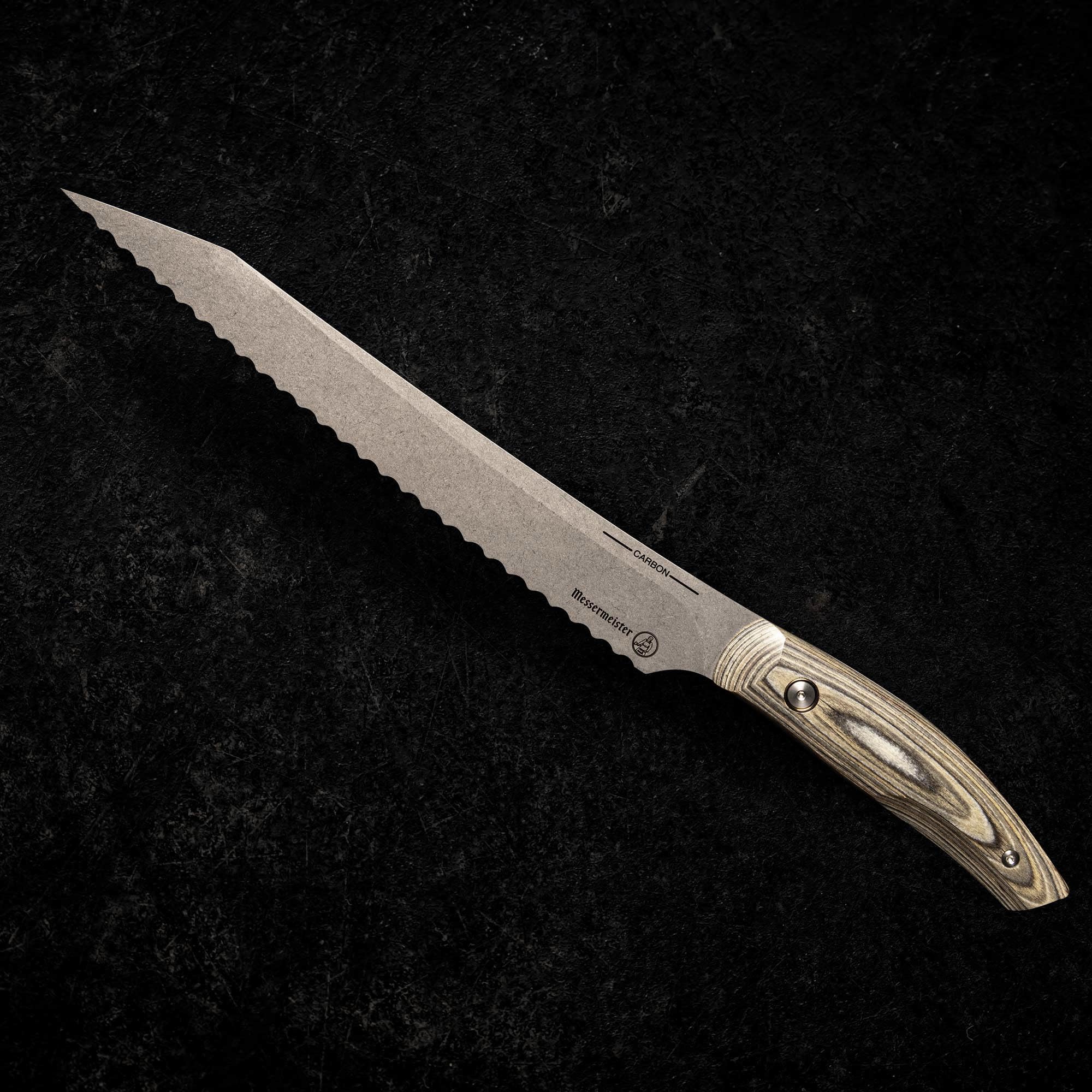 Foto 7 | Cuchillo Para Pan Messermeister Carbon 23 Cm Bohler K110 Steel - Venta Internacional.