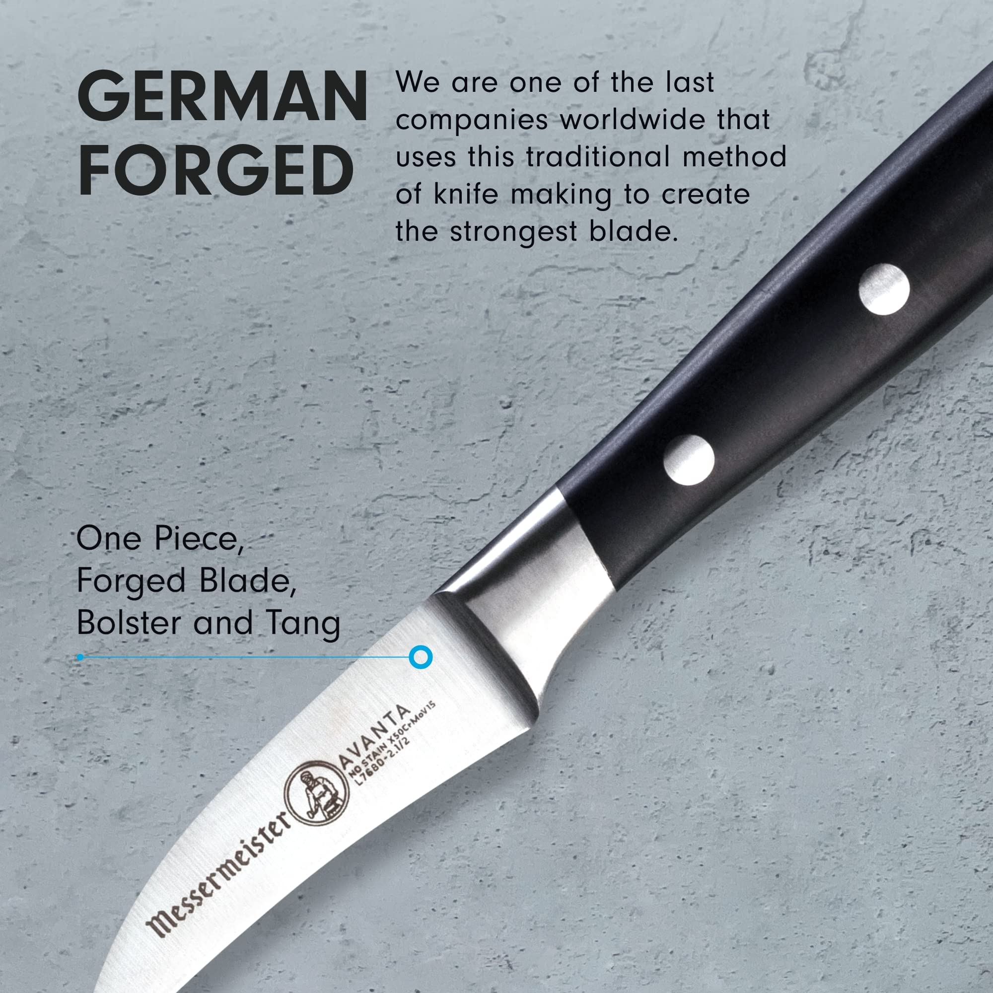 Foto 6 pulgar | Cuchillo De Guarnición Messermeister Avanta Forjado  6 35 Cm  Alemán - Venta Internacional.