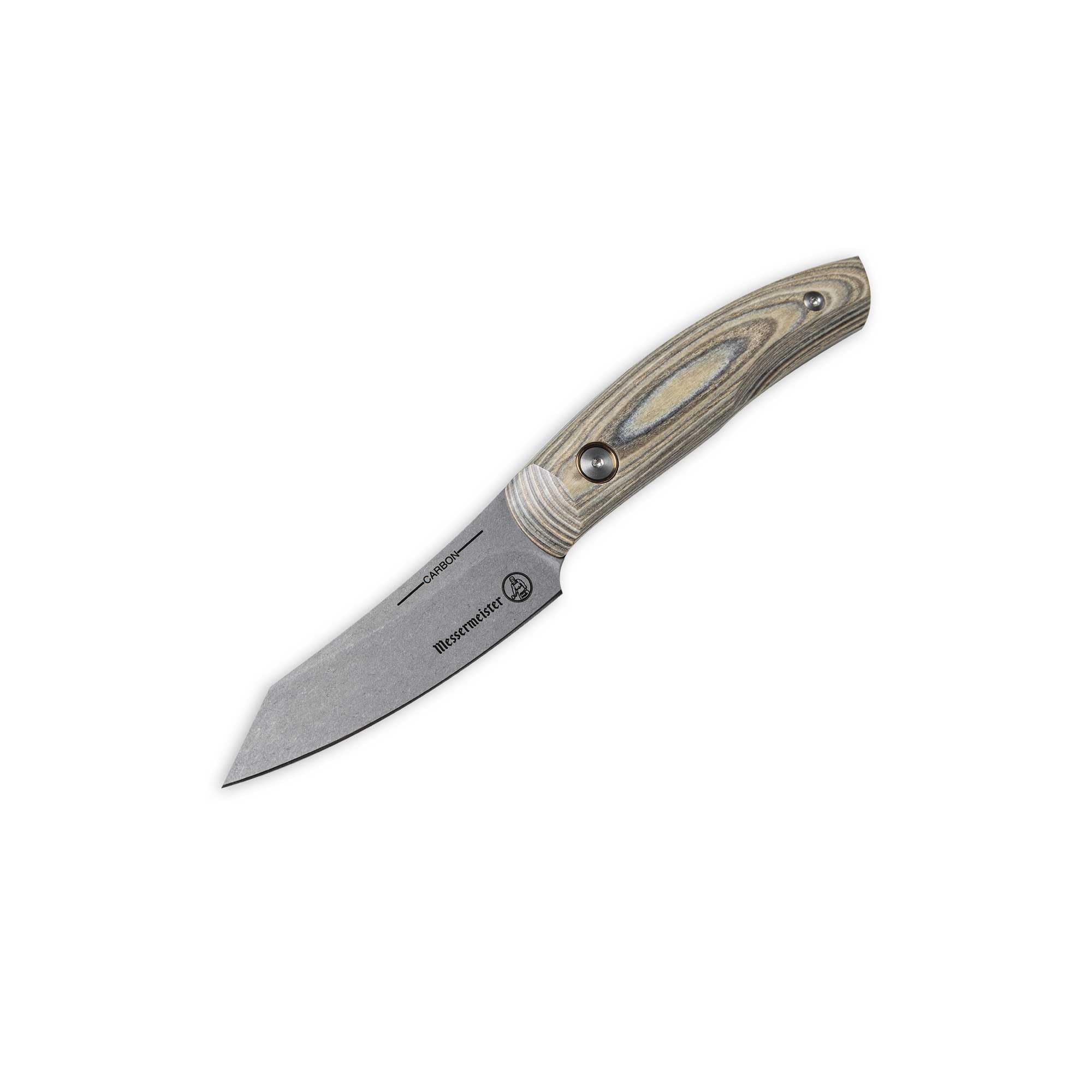Foto 3 pulgar | Cuchillo De Pelar Messermeister Carbon 3.5» Bohler K110 Steel - Venta Internacional.