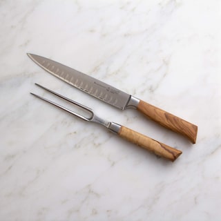 Foto 2 | Juego De Cuchillos Para Trinchar Messermeister Oliva Elite 20 Cm Con Tenedor - Venta Internacional.