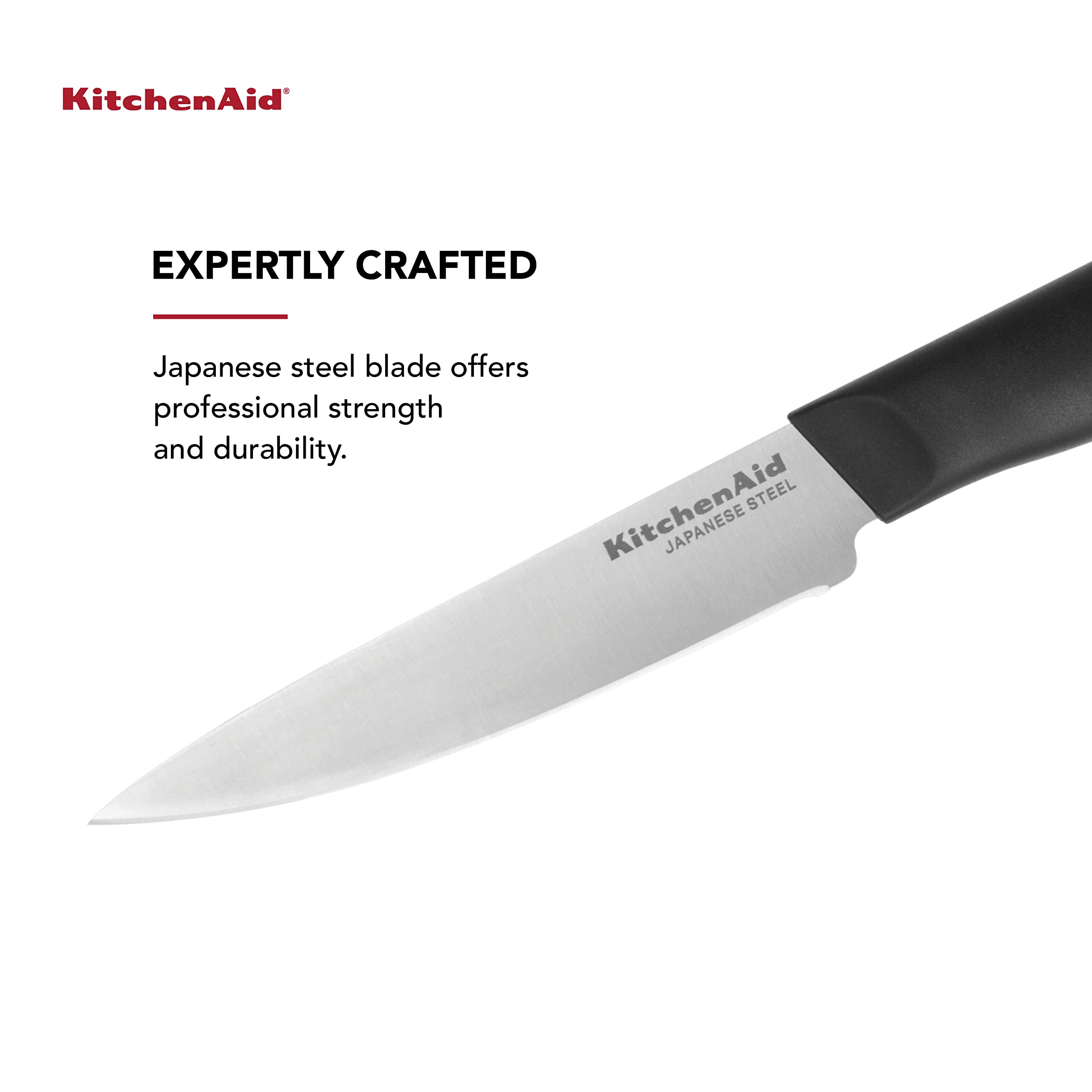 Foto 3 pulgar | Cuchillo Utilitario Kitchenaid Classic De Borde Fino De 11 Cm Con Funda De Hoja - Venta Internacional.
