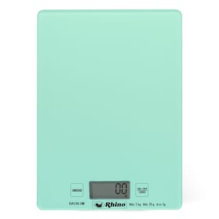 Foto 2 | Báscula Electrónica Rhino Bacri-5M color Verde Rectangular 5kg/1g Plato de Cristal Templado