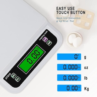Foto 5 | Venta Internacional-báscula Electrónica De Cocina Jieyou 30 Kg/1 G