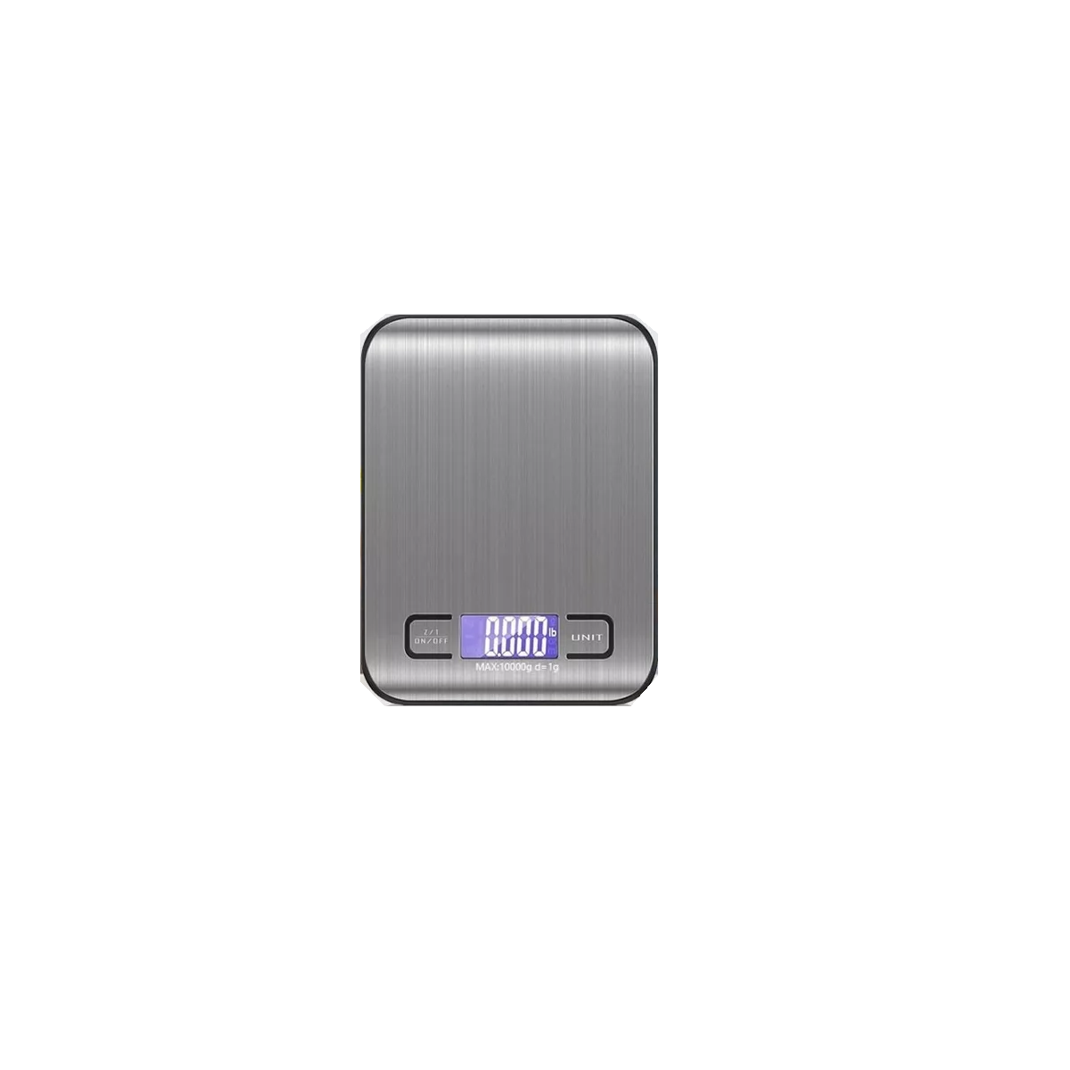 Báscula Digital de Cocina de Alta Precisión de 1 G A 10 Kg  Eo Safe Imports Esi-13029 Plata