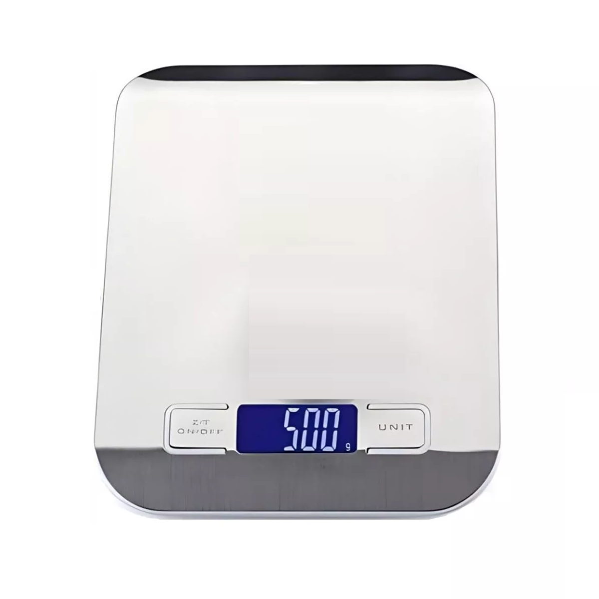 Báscula De Cocina Digital Recargable Por Usb 5kg Eo Safe Imports Esi-16305 Plata