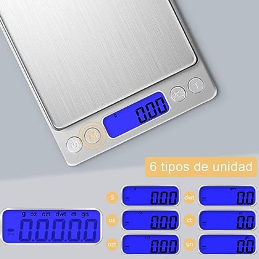 Foto 3 | Bascula De Bolsillo Digital 2kg/0.1g Noval Pocket2000