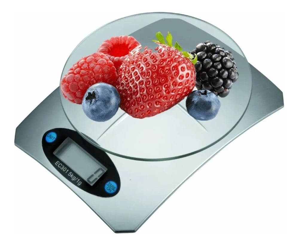 Foto 2 | Báscula de Cocina Digital Gris - Venta Internacional