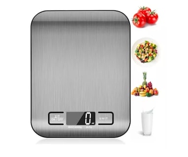 Foto 1 | Bascula Digital Xtellar Para Cocina Color Plata