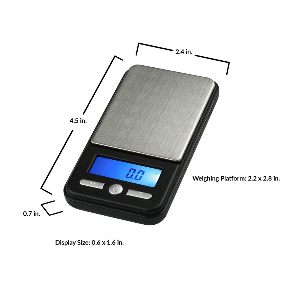 Foto 3 pulgar | Báscula Digital De Bolsillo American Weigh Scales Ac-650 - Venta Internacional.
