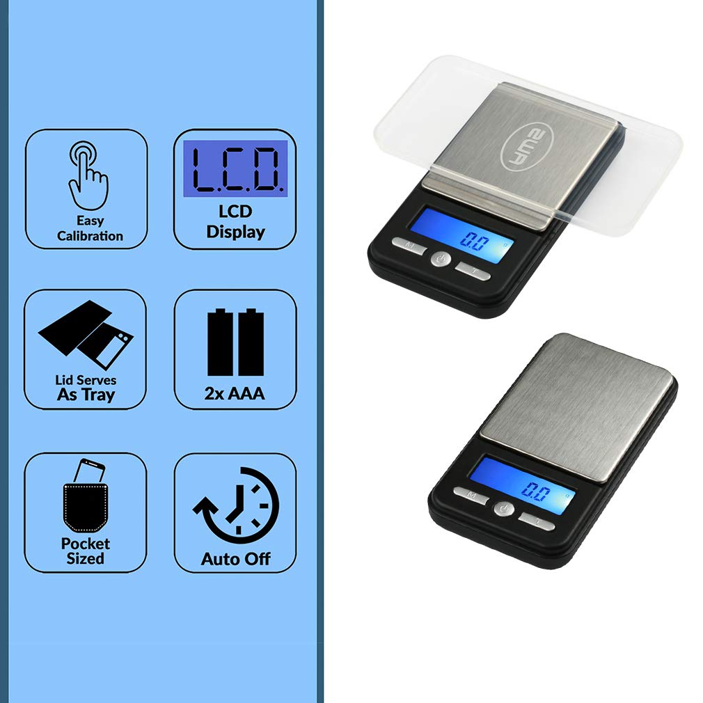 Foto 5 pulgar | Báscula Digital De Bolsillo American Weigh Scales Ac-650 - Venta Internacional.