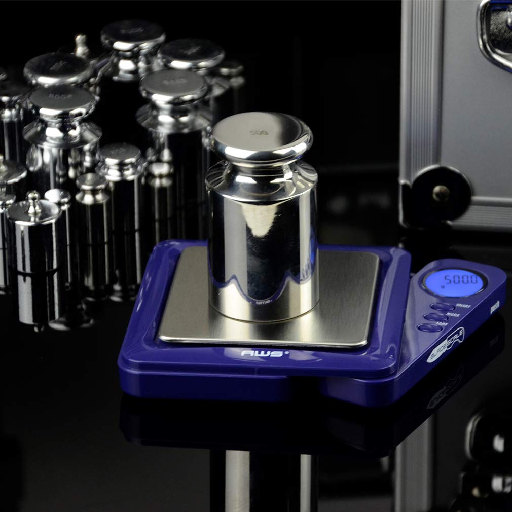 Foto 4 | Peso De Calibración American Weigh Básculas De 500 G Con Acabado Cromado - Venta Internacional.