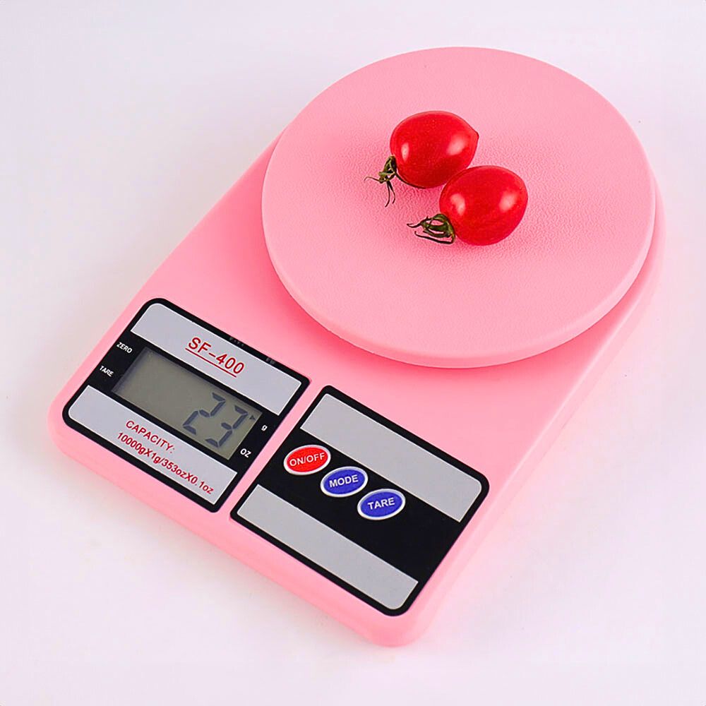 Foto 3 pulgar | Báscula De Cocina Hasta 10kg Digital De Alta Precisión Rosa