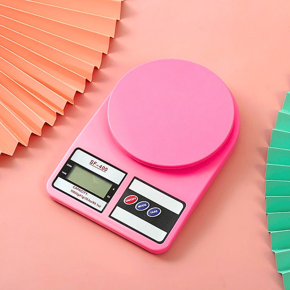 Foto 4 pulgar | Báscula De Cocina Hasta 10kg Digital De Alta Precisión Rosa