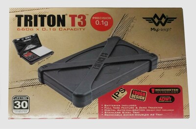 Foto 3 | Báscula Digital My Weigh Triton T3 660 G X 0,1 G Con Funda De Goma - Venta Internacional.