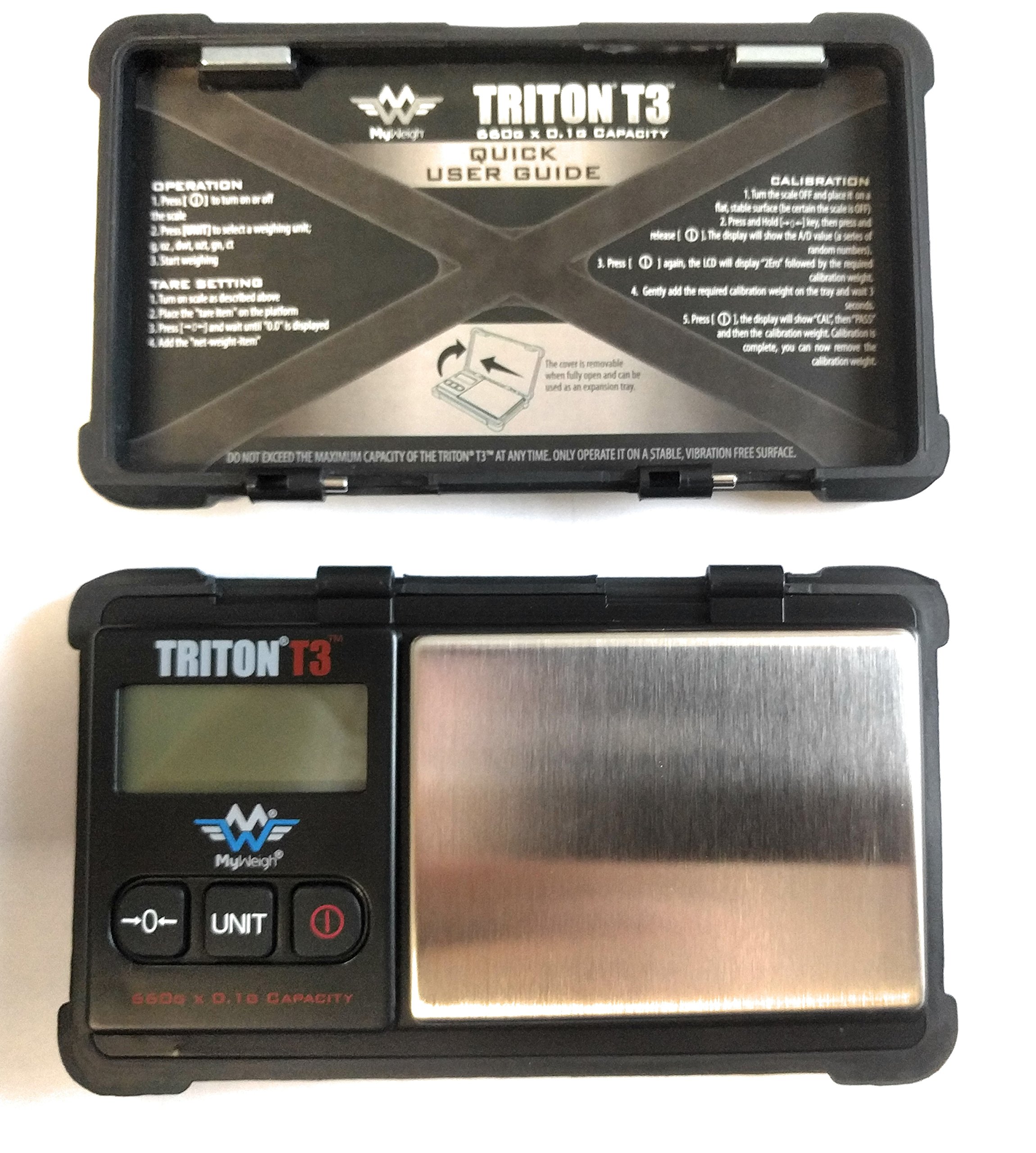 Foto 6 pulgar | Báscula Digital My Weigh Triton T3 660 G X 0,1 G Con Funda De Goma - Venta Internacional.