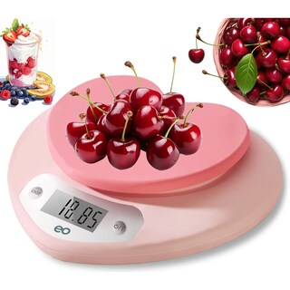 Foto 2 | Báscula Digital De Cocina Forma De Corazón Eo Safe Imports Esi-19170 Rosa