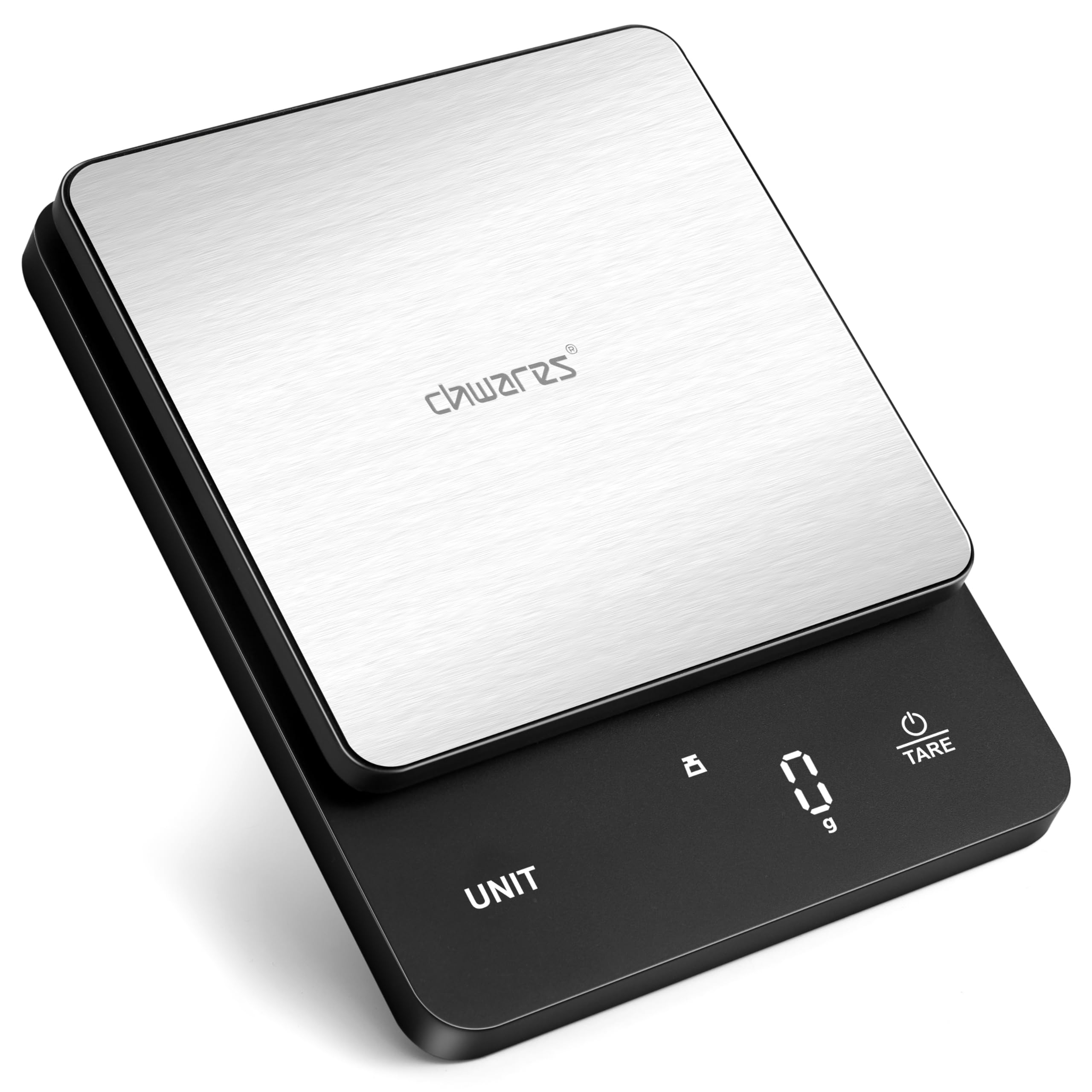 Báscula Digital Para Cocina Chwares, 5 Kg/1 G, Acero Inoxidable - Venta Internacional.