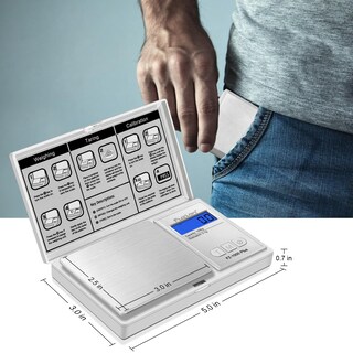 Foto 5 | Báscula De Bolsillo Fuzion Digital De 1000 G X 0,1 G Con Precisión De 0,001 Oz - Venta Internacional.