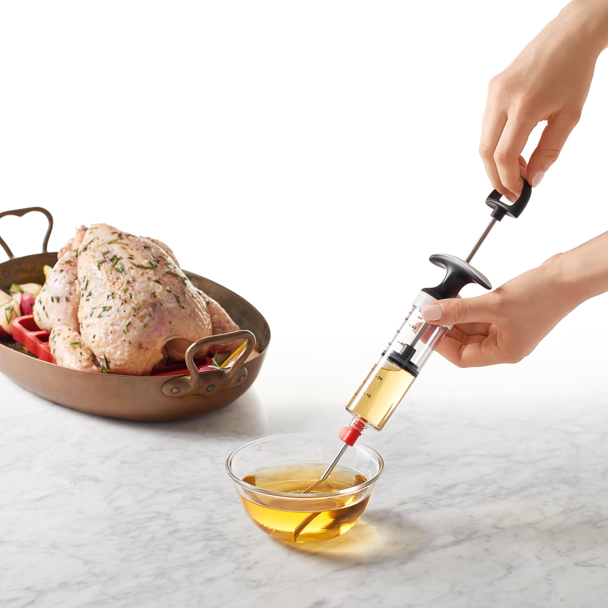Foto 4 pulgar | Inyector De Sabor Oxo Good Grips Para Carnes Y Aves - Venta Internacional.