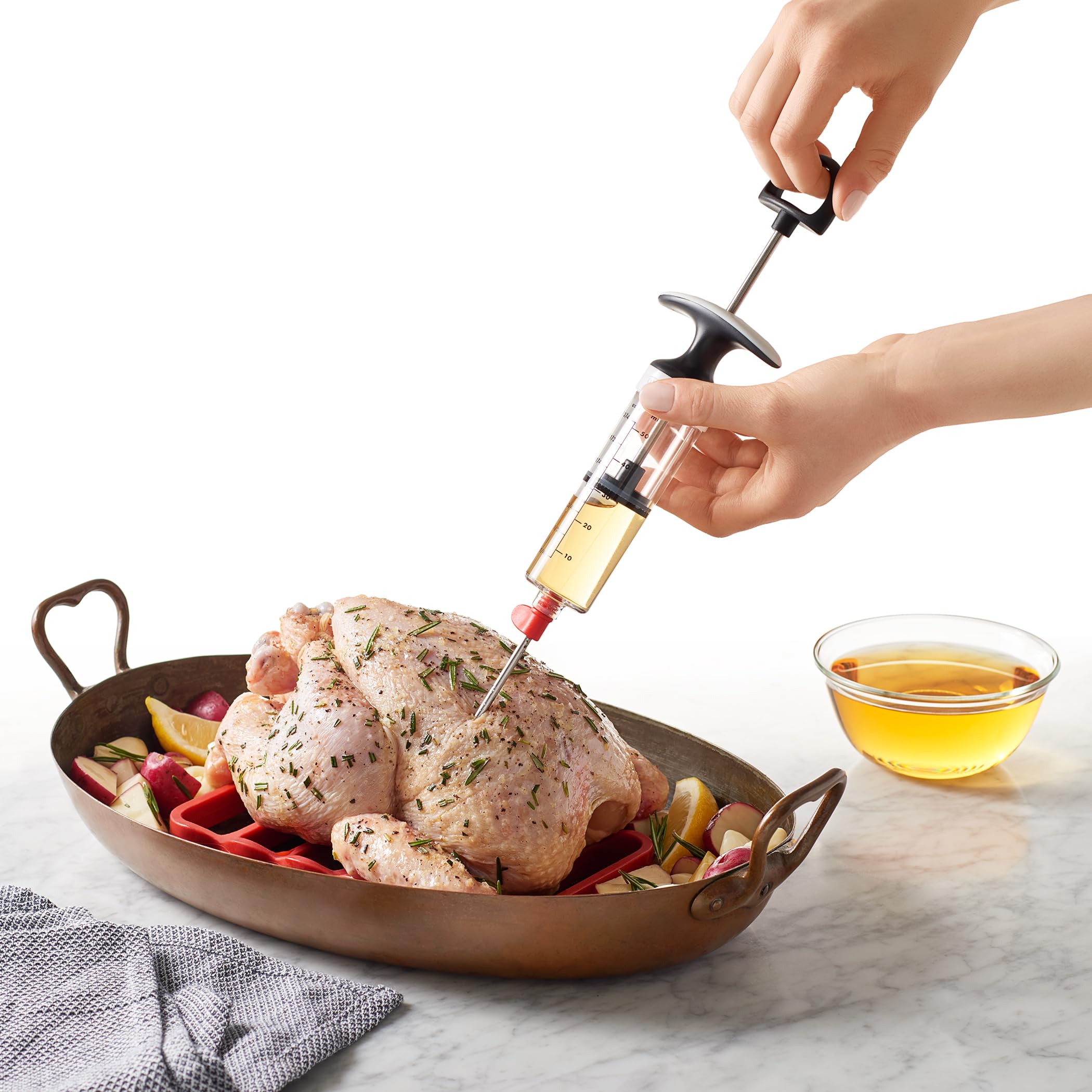 Foto 5 pulgar | Inyector De Sabor Oxo Good Grips Para Carnes Y Aves - Venta Internacional.