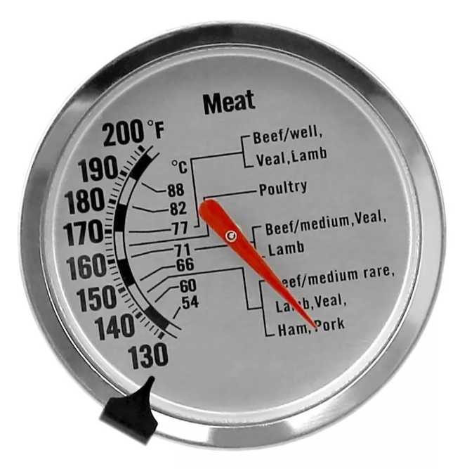 Foto 4 | Termómetro para Carne Meru de Acero Inoxidable