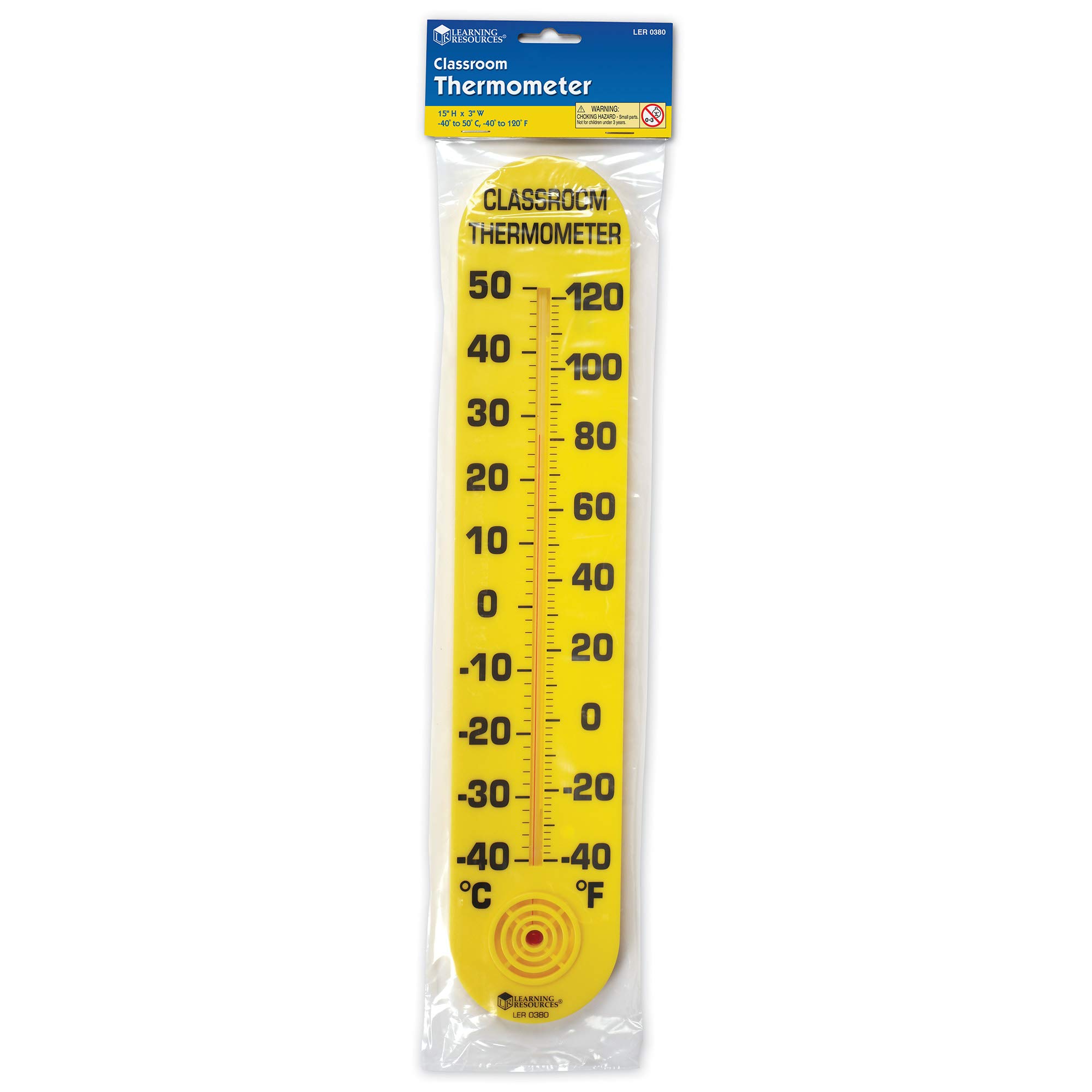 Foto 5 pulgar | Termómetro Para El Aula, Recursos De Aprendizaje, Montado En La Pared - Venta Internacional.